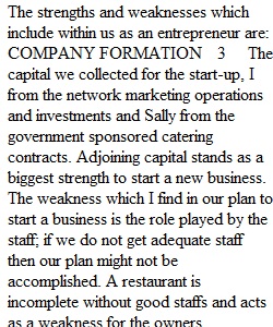 3.3 - Sally's Start-Up Checklist